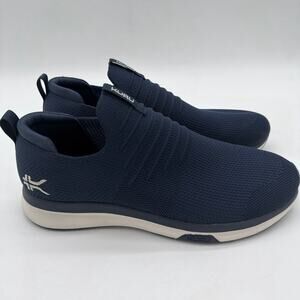 Kuru Atom Slip-On Plantar Fasciitis Mineral Blue NovaKnit Sneakers NWOB 11.5